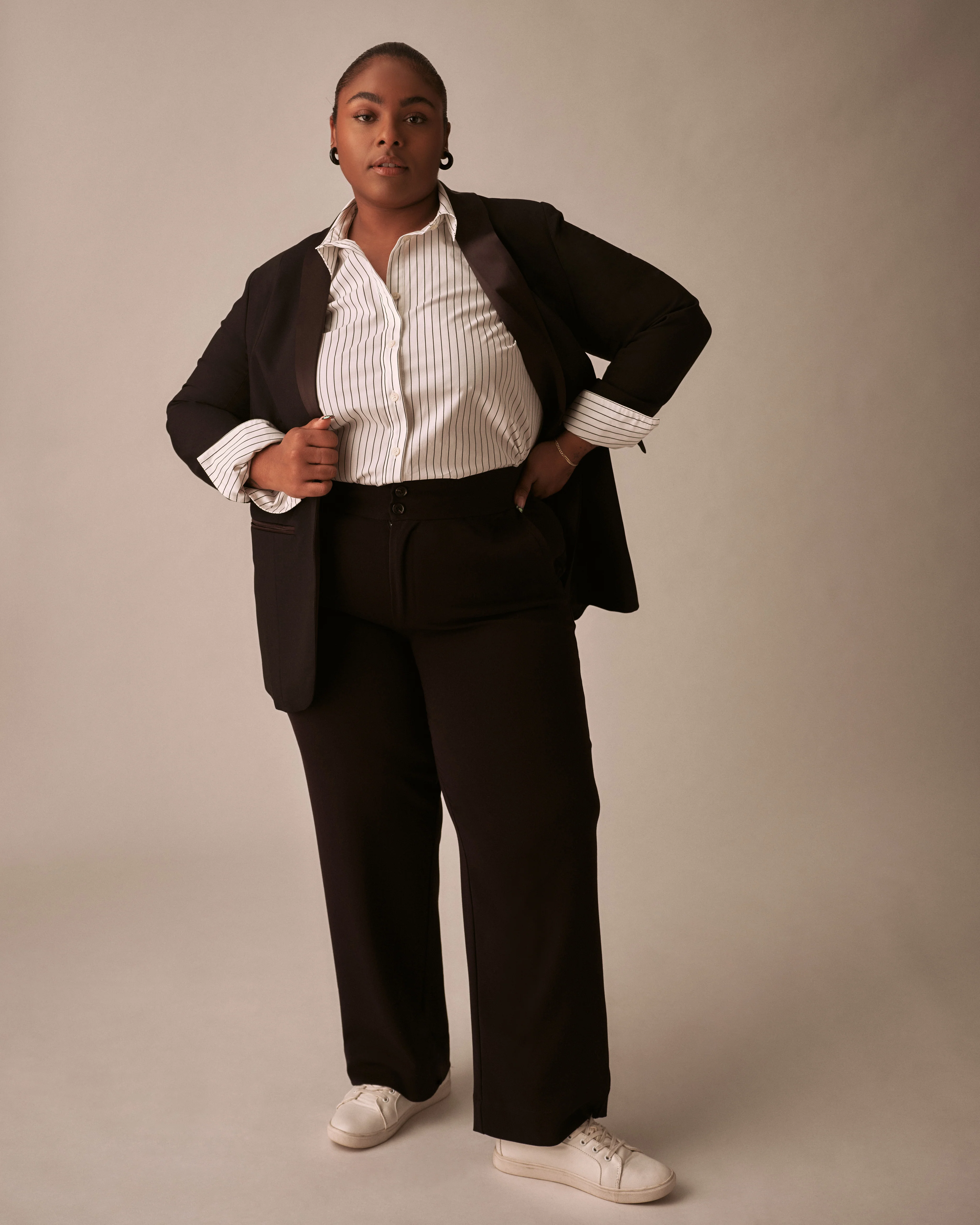 All Day Irving Straight Leg Pants - Black - Image 3