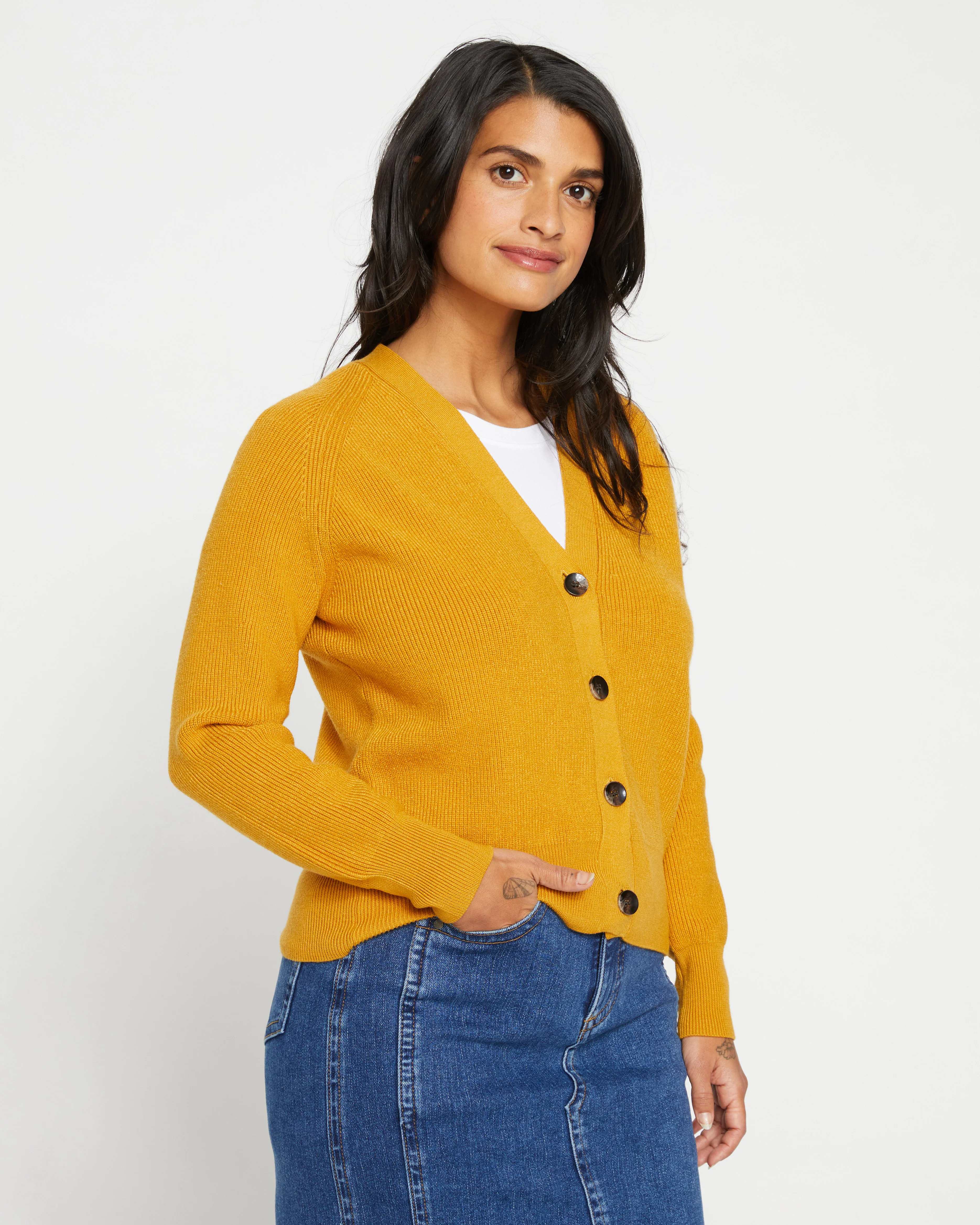 Better-Than-Wool Cardigan - Custard - Image 4