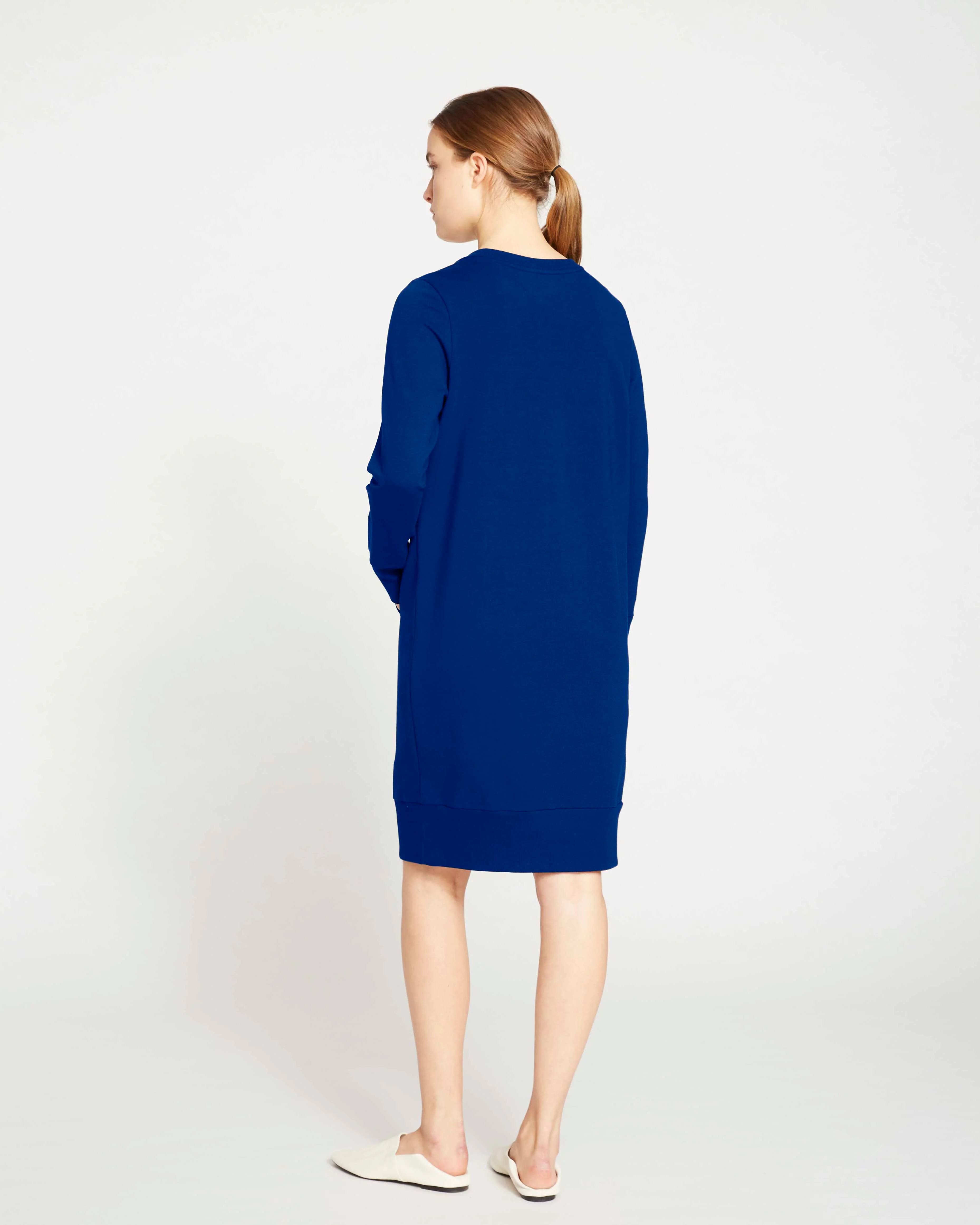 Bree Sweatshirt Dress - Lapis - Image 4