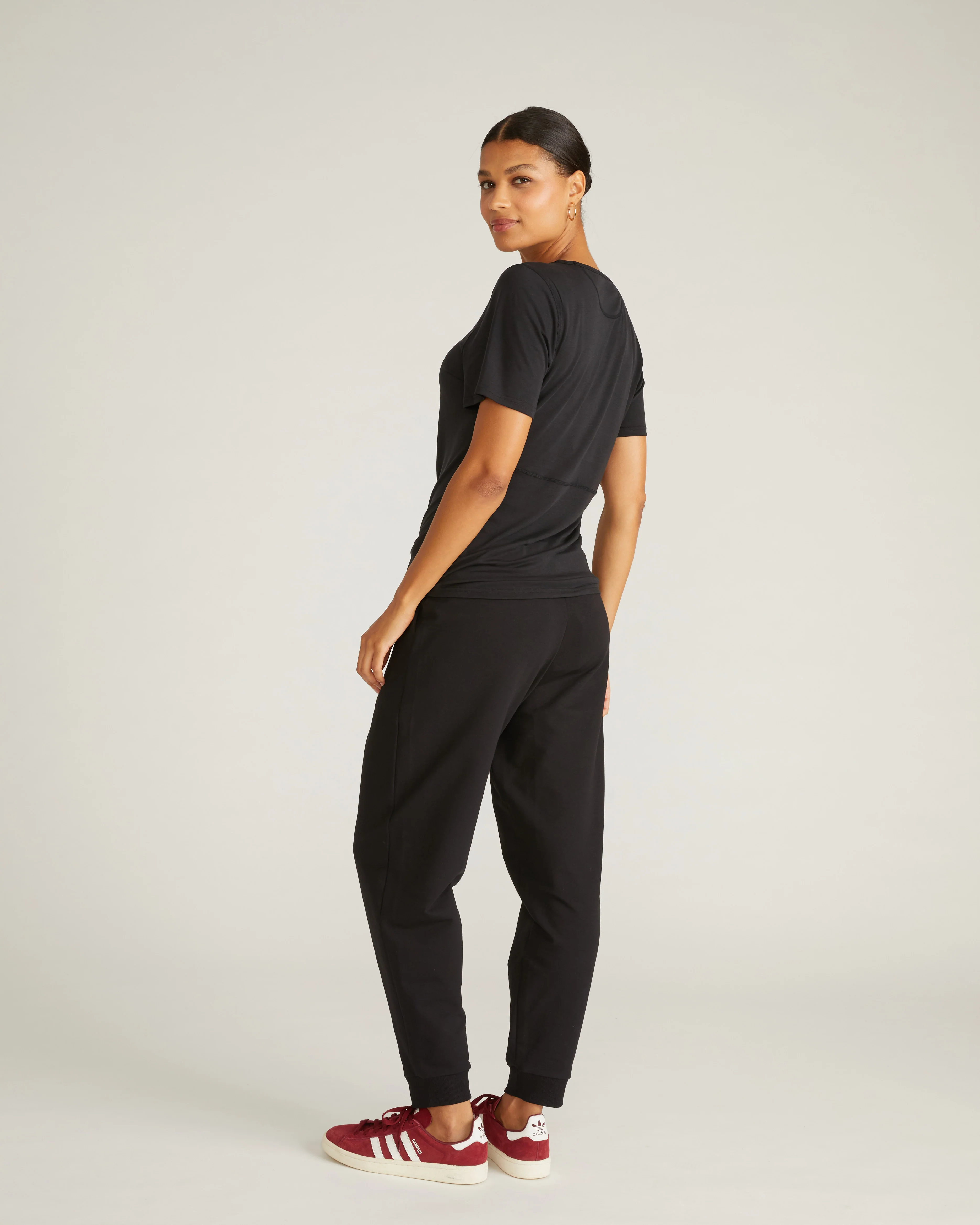 Mia Movement Tee - Black - Image 7