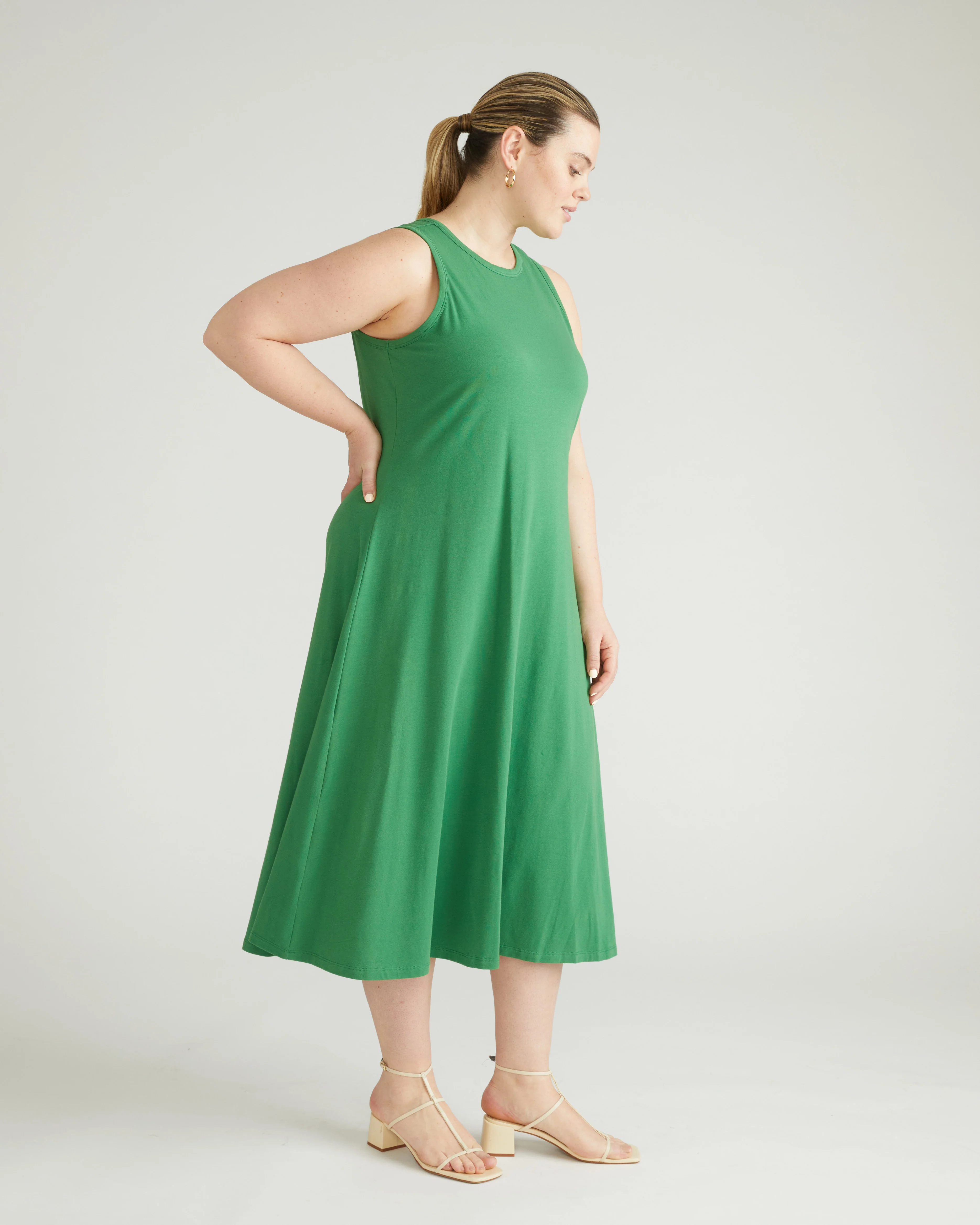 Sardinia Tank Dress - Clover - Image 4