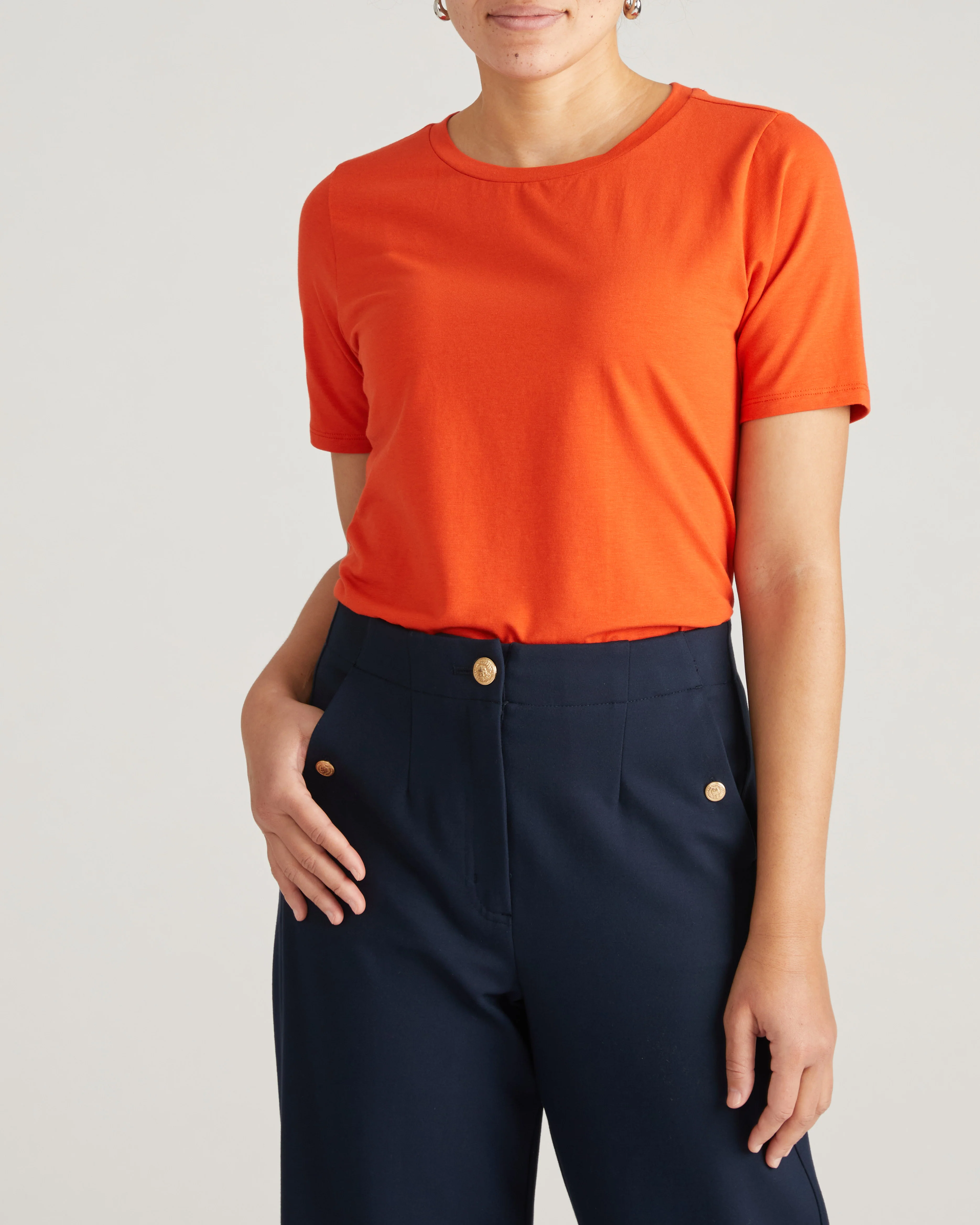 Signature Tee Rex - Orange Flame - Image 2