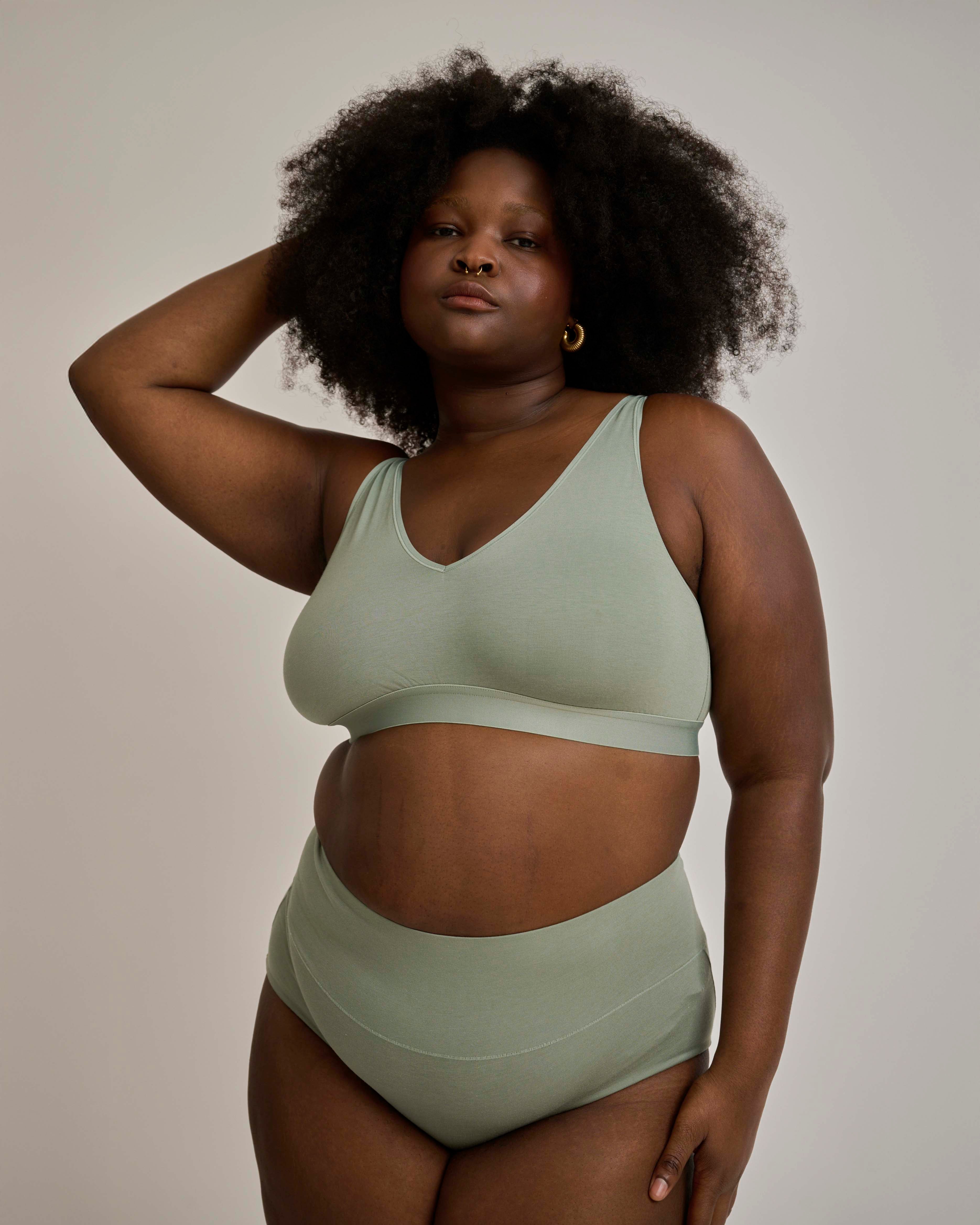 UltimateS Full Coverage High Rise Brief - Sage - Image 5